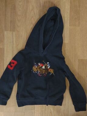 Polo Ralph Lauren Kids Embroidered Hoodie sweatshirt Size 5